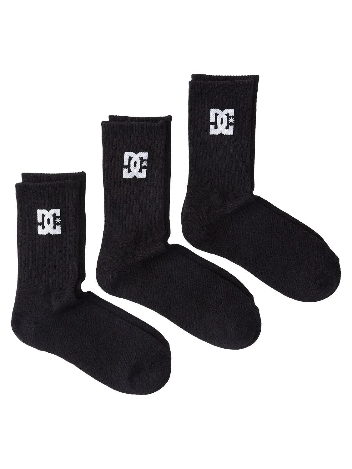 DC Men's Crew 3 Pack Socks