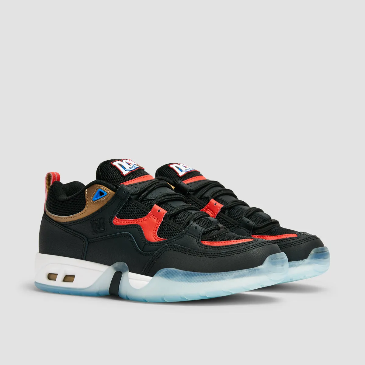 DC Truth OG Shoes - Black/Red/Blue