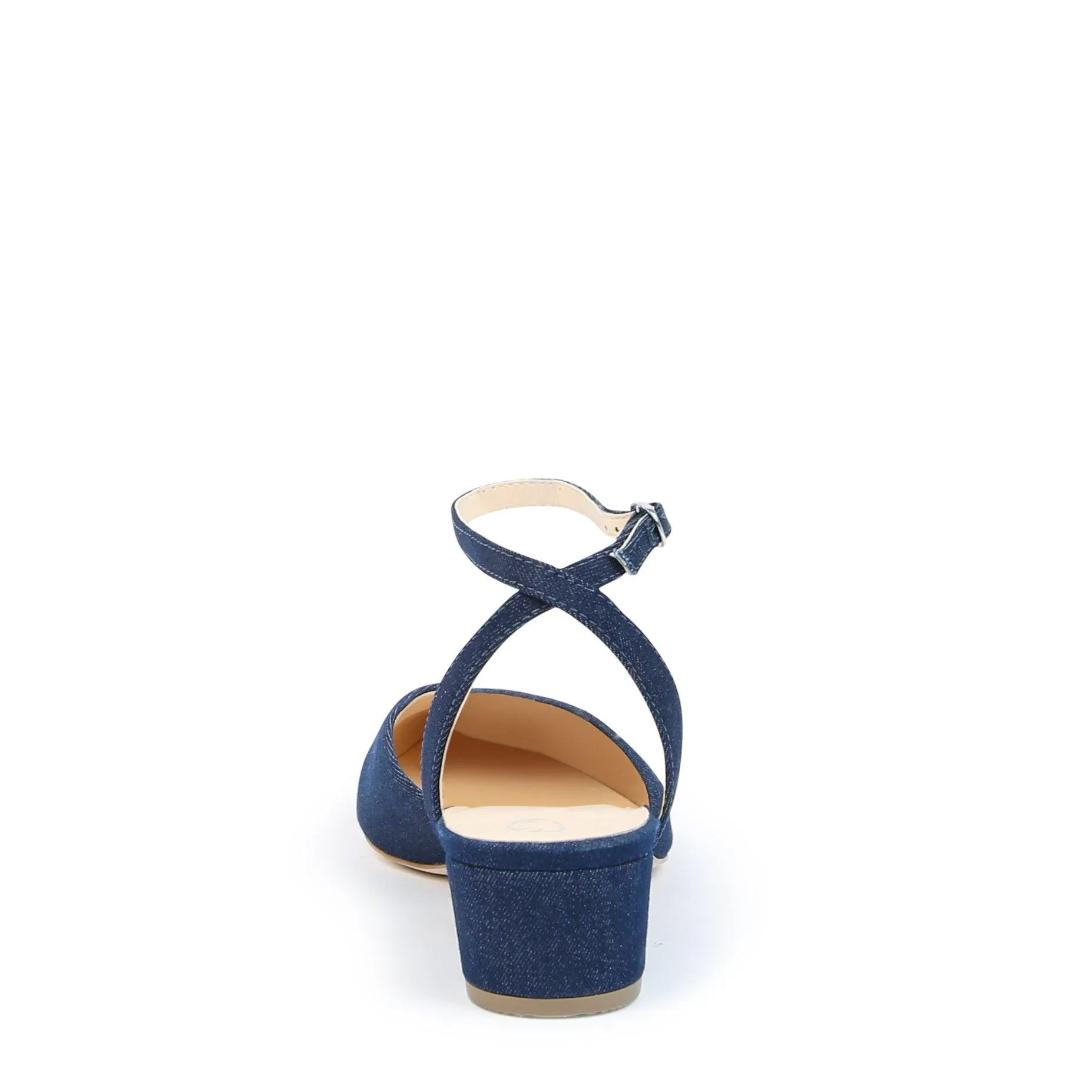 Denim V Slide   Marilyn Strap