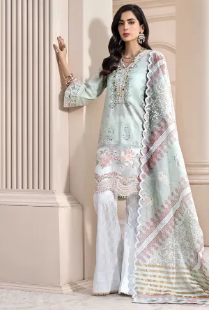 Designer Lawn Suit with Embroidery #M0127