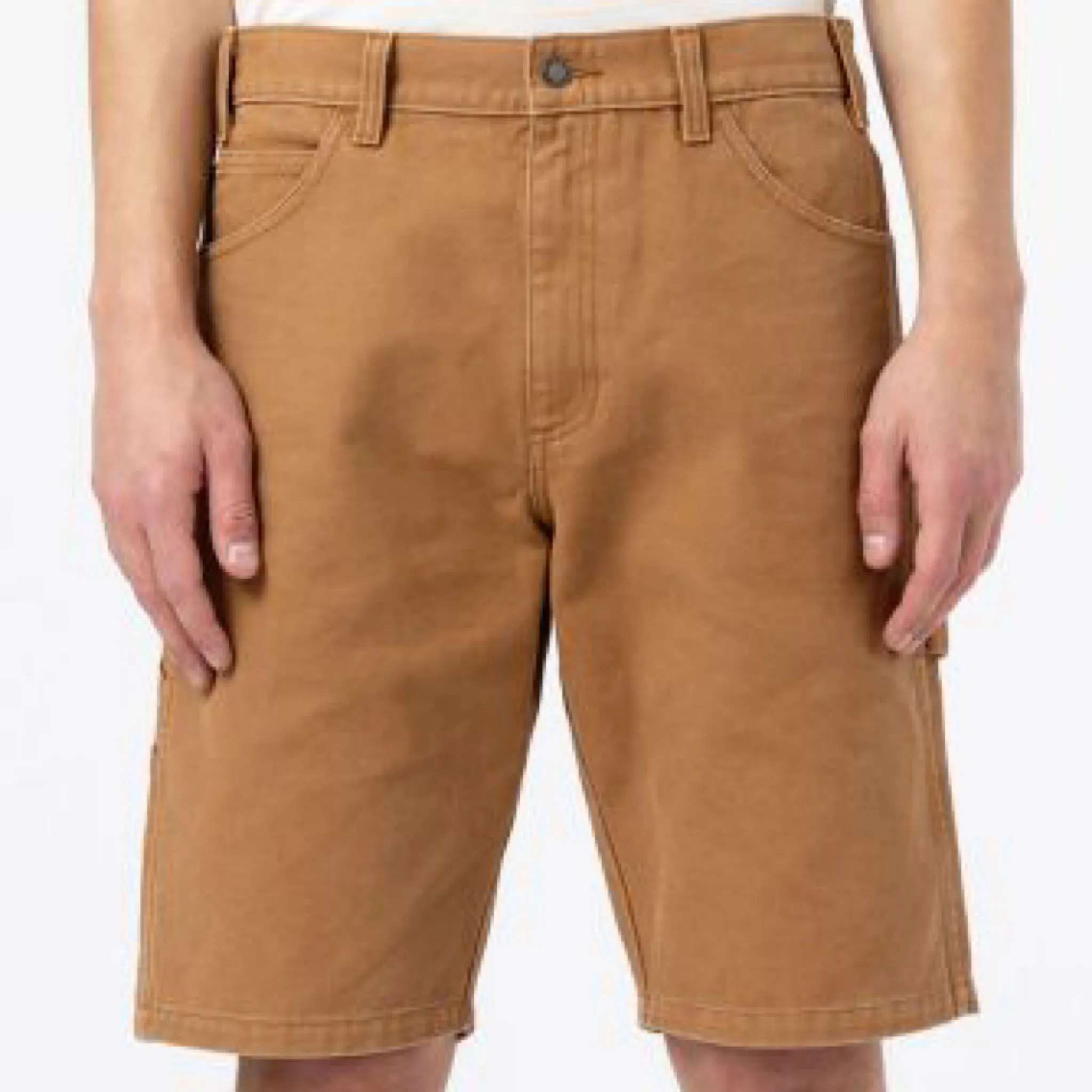 Dickies - Duck Carpenter Short - Stone Washed Brown Duck