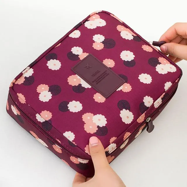Do Not Miss Drop ship high quality Make Up Bag Women waterproof Cosmetic MakeUp bag travel organizer for toiletries toiletry kit