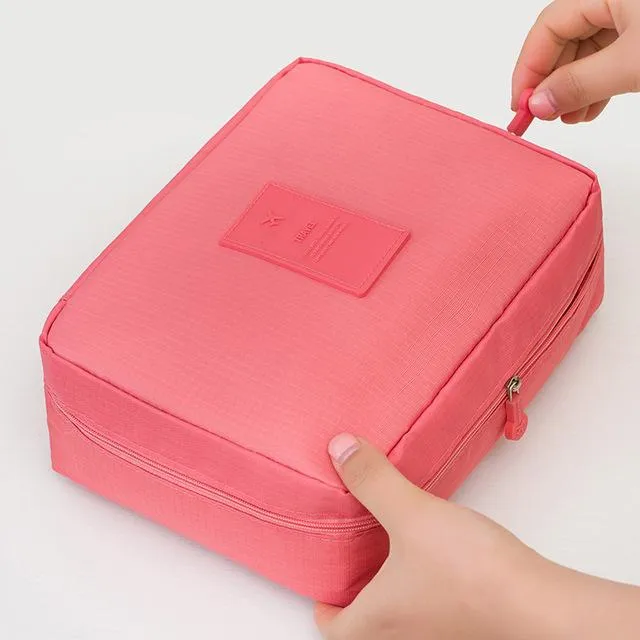 Do Not Miss Drop ship high quality Make Up Bag Women waterproof Cosmetic MakeUp bag travel organizer for toiletries toiletry kit