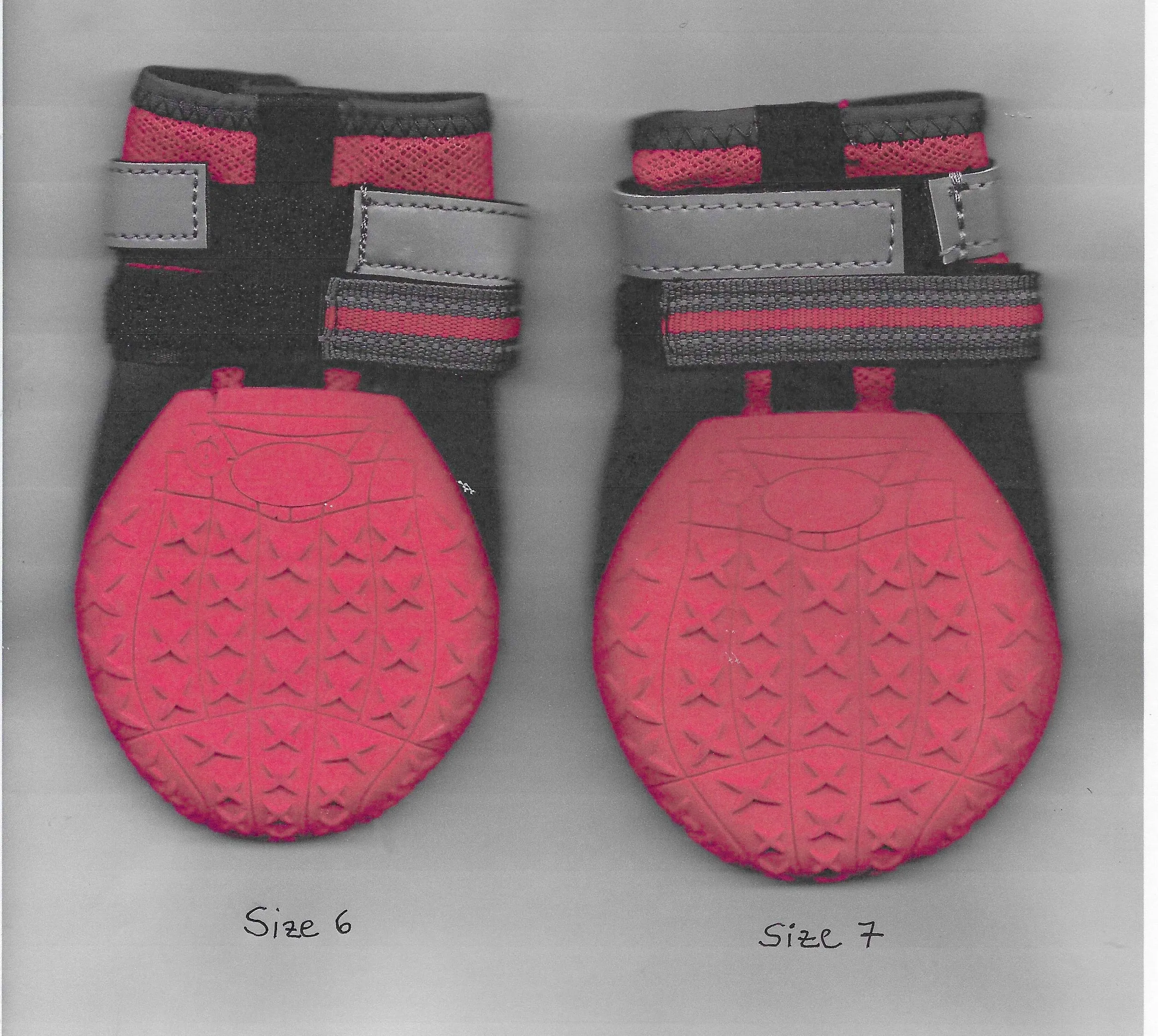 Doggy Boots - Rubber and Mesh boots good for all year round.