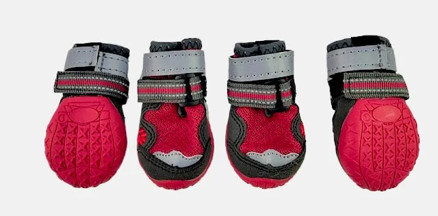 Doggy Boots - Rubber and Mesh boots good for all year round.