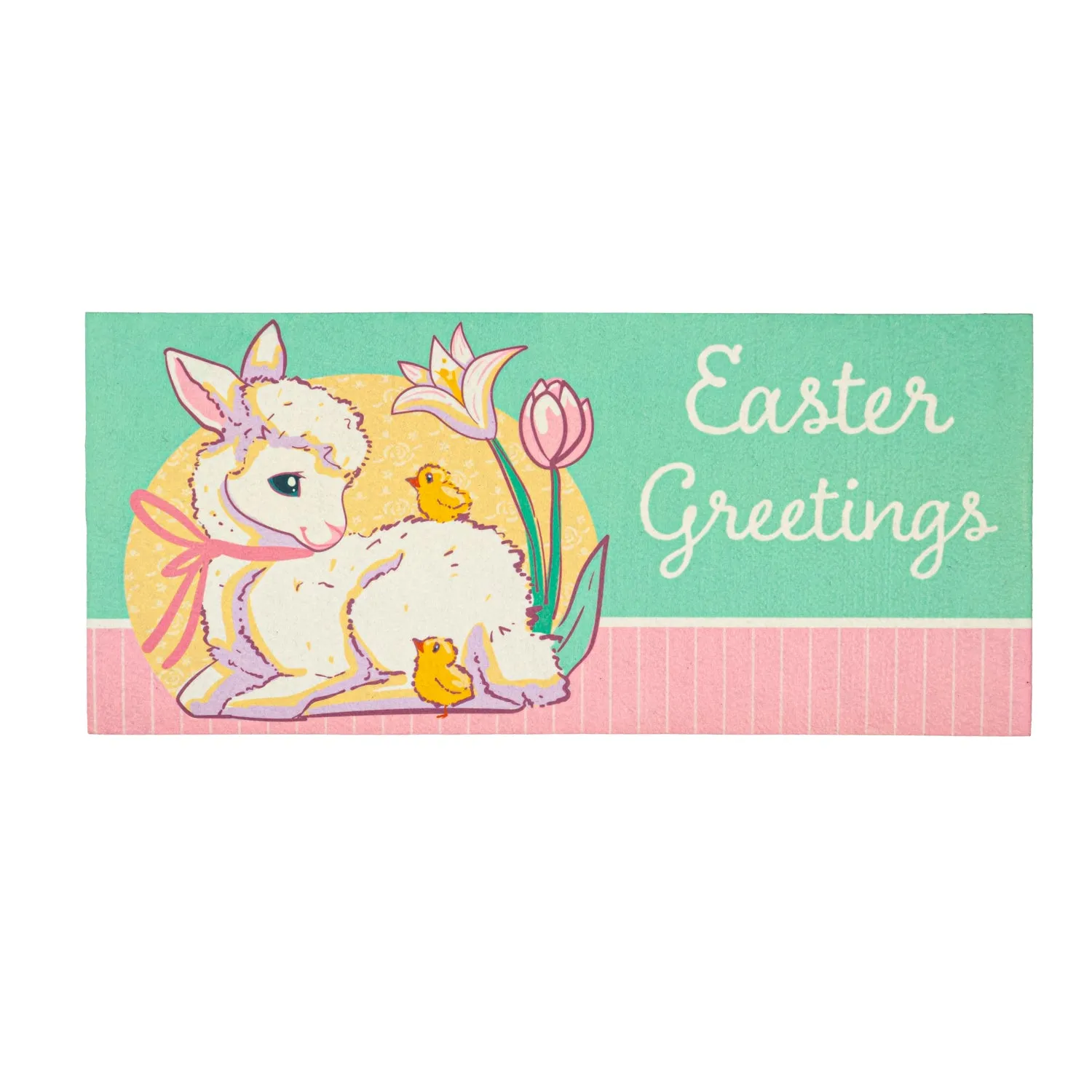 Easter Greeting Sassafras Switch Mat