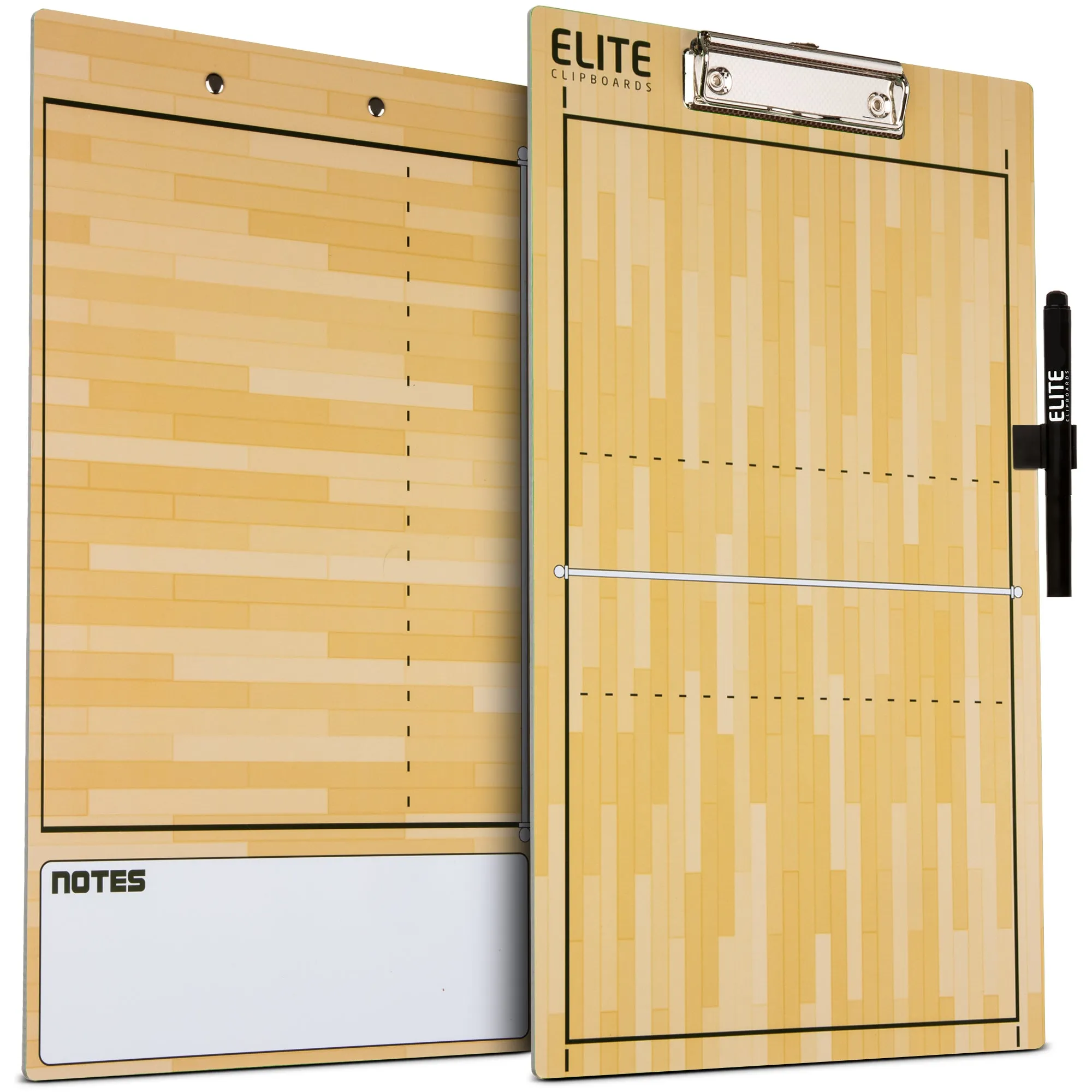 Elite Dry Erase Volleyball Coaches Clipboard