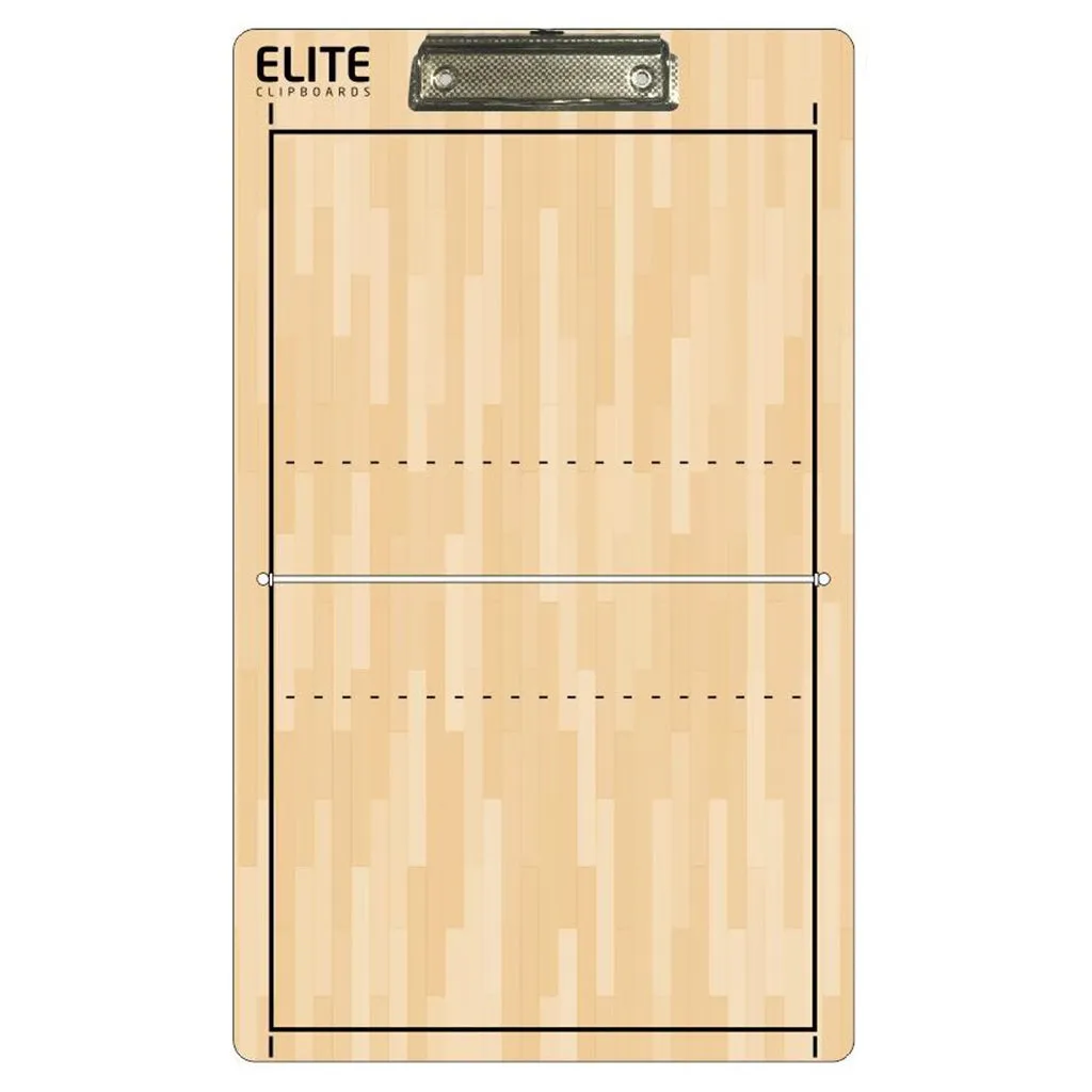 Elite Dry Erase Volleyball Coaches Clipboard