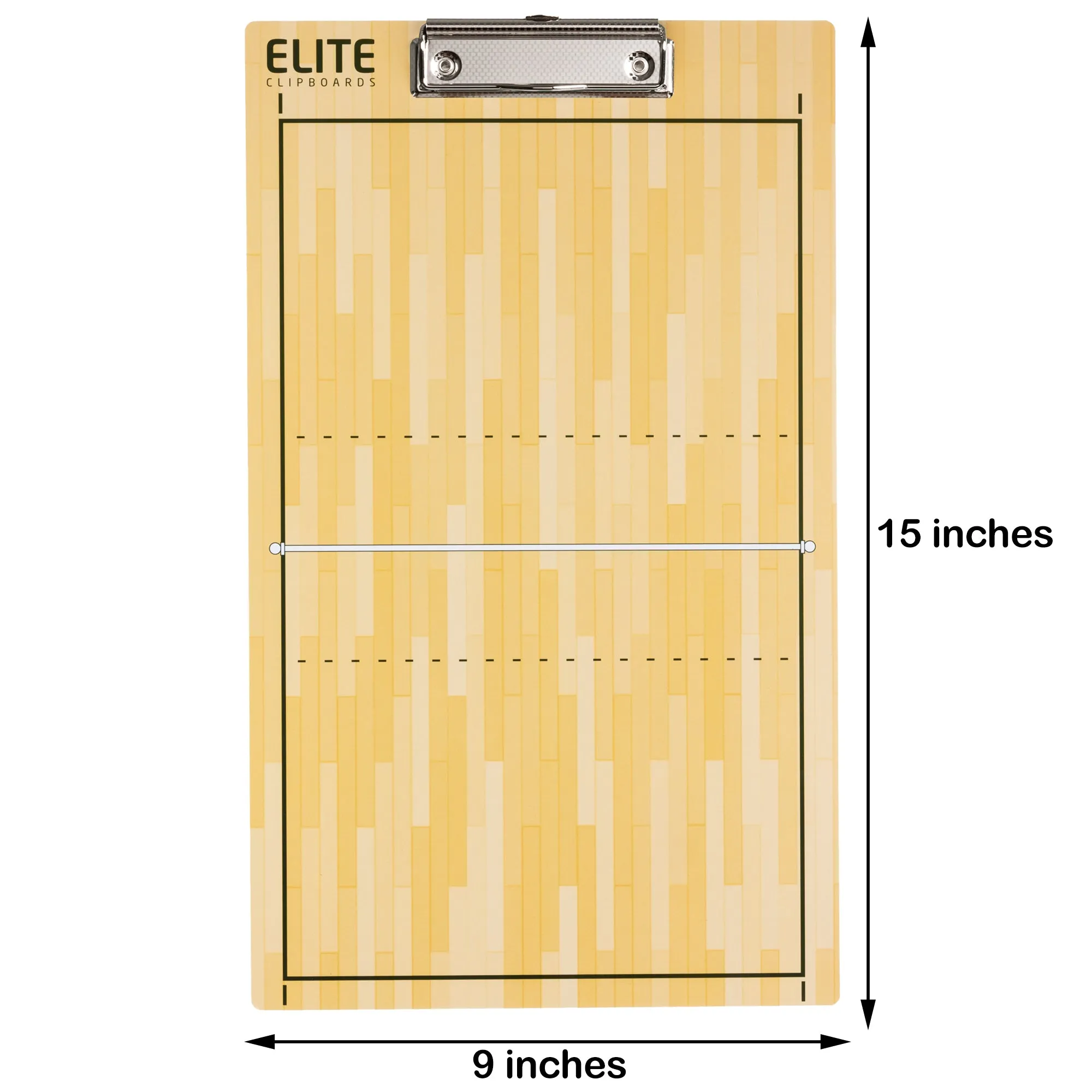 Elite Dry Erase Volleyball Coaches Clipboard