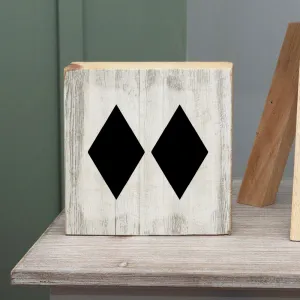 Expert Only Trail Decorative Wooden Block