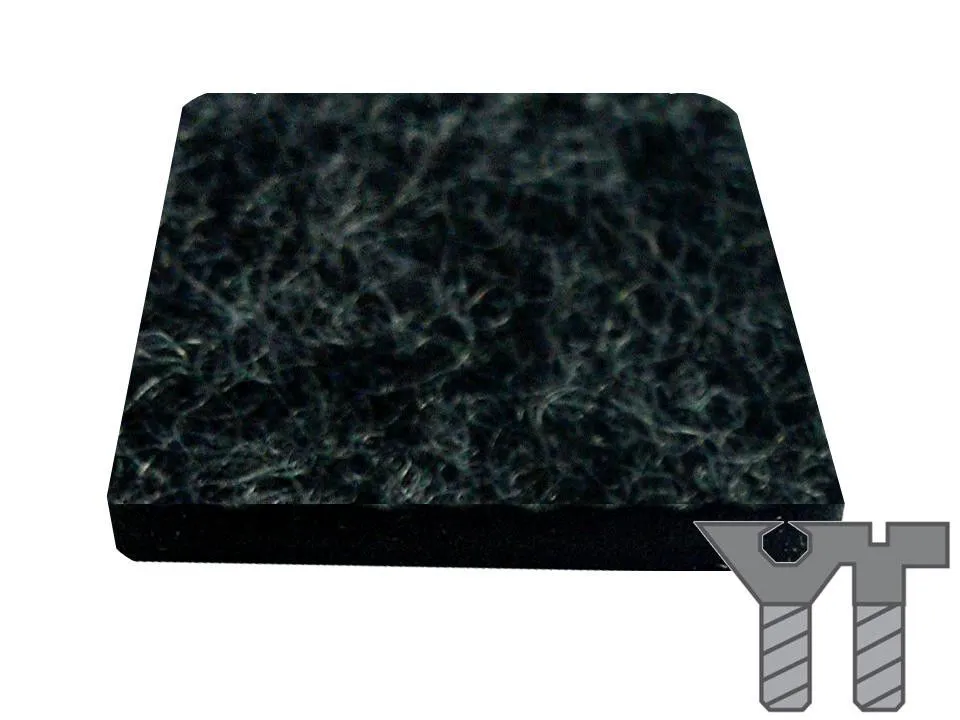 FELT SQUARE PROTECTOR PAD (BLACK)
