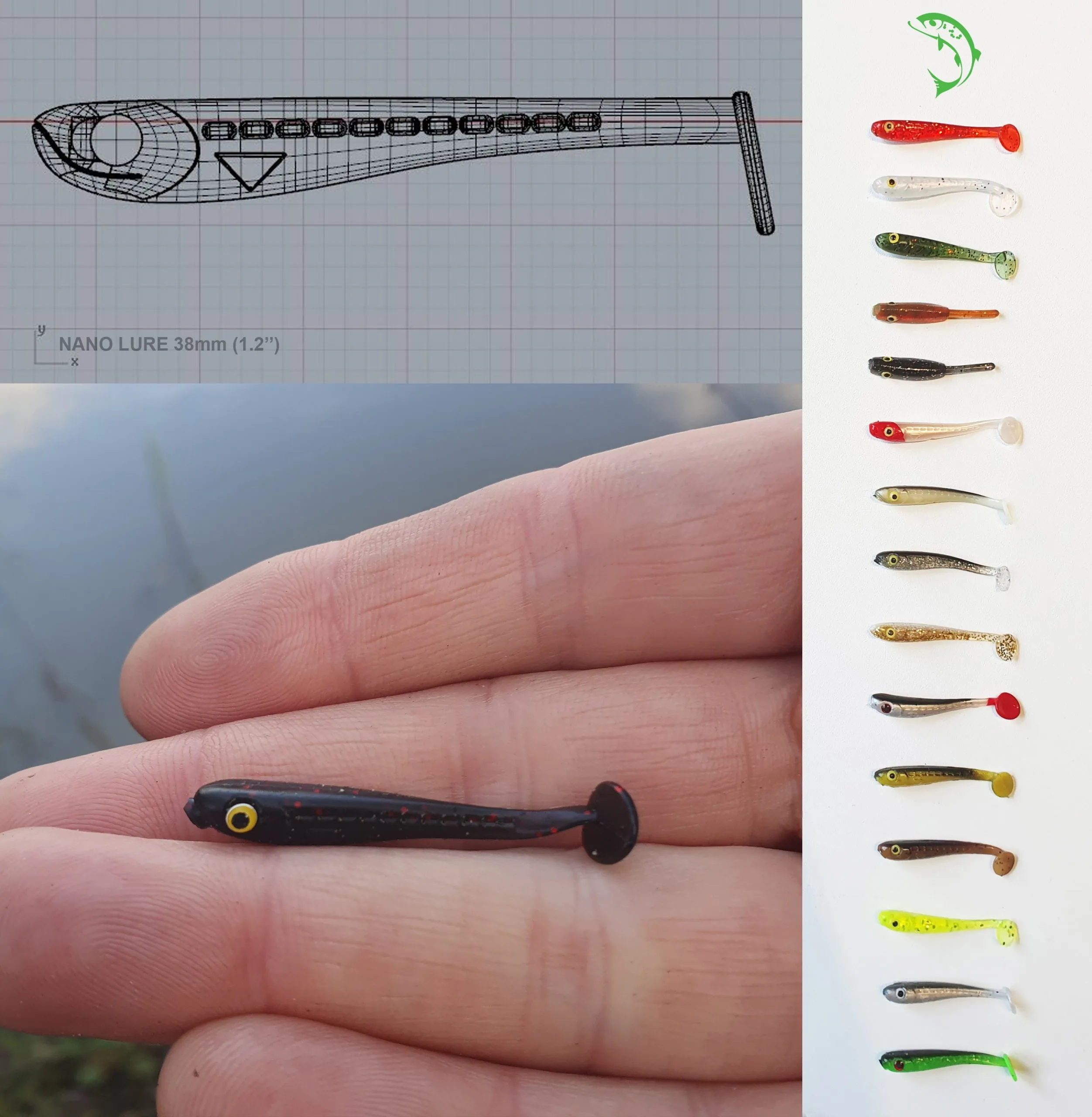 Fishin Addict Nano Fry - 3cm