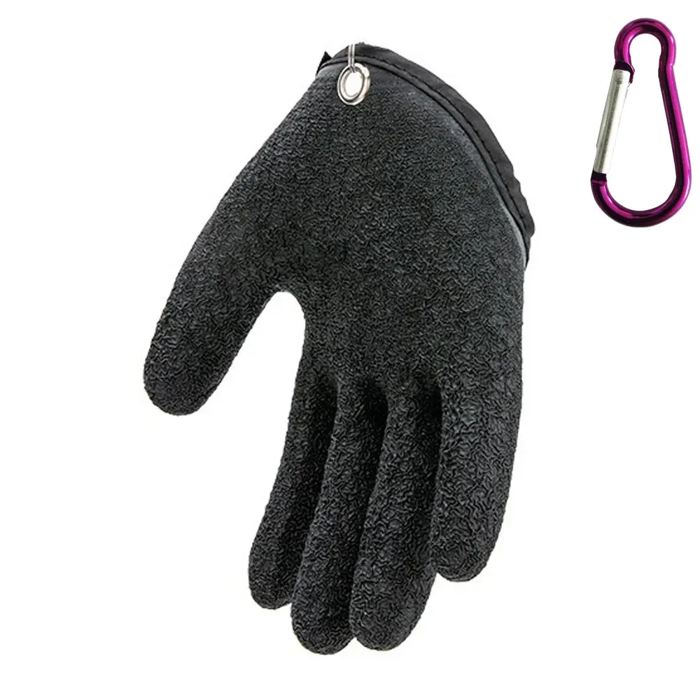 Fishing Gloves Catch Fish Anti-slip Durable Knit Full Finger Waterproof Work