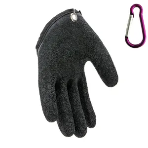 Fishing Gloves Catch Fish Anti-slip Durable Knit Full Finger Waterproof Work