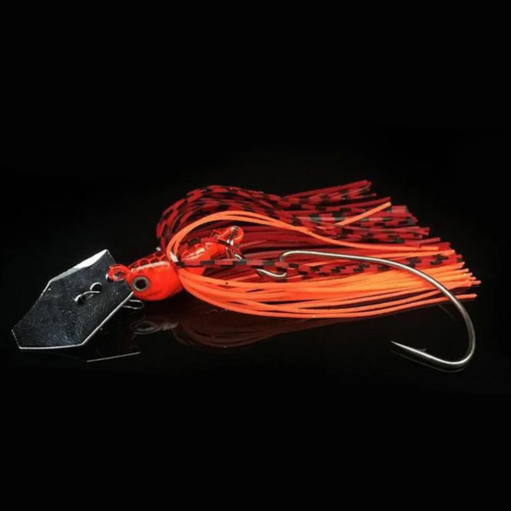 Fishing Lures Rubber Jig 2023 Weights14-17g Fishing Tackle Spinnerbait jig head Accessories Isca