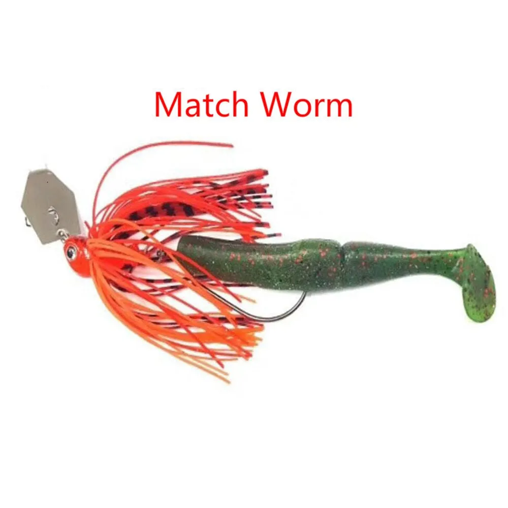 Fishing Lures Rubber Jig 2023 Weights14-17g Fishing Tackle Spinnerbait jig head Accessories Isca