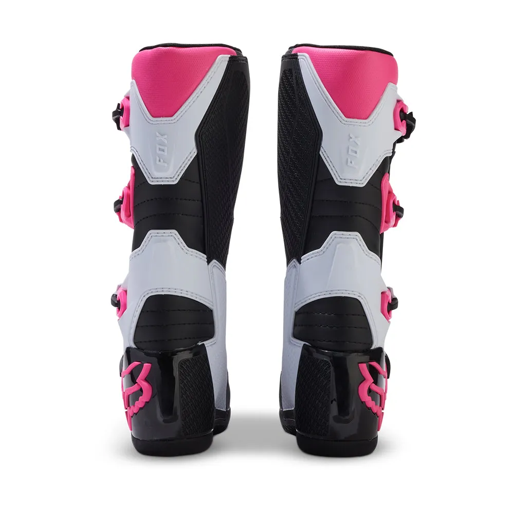 FOX WOMENS COMP BOOTS [BLACK/PINK]