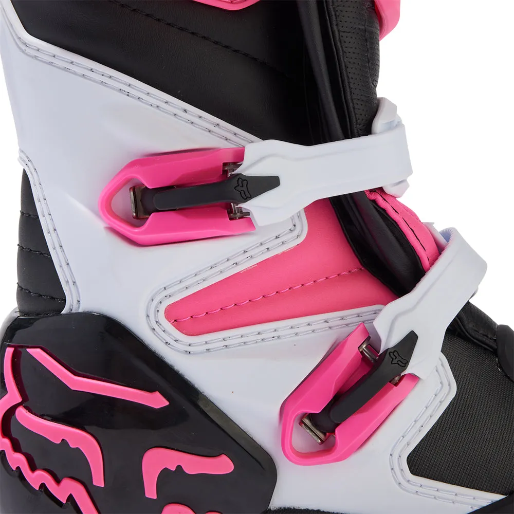 FOX WOMENS COMP BOOTS [BLACK/PINK]