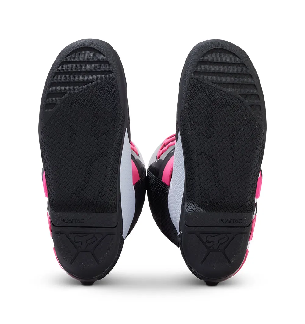 FOX WOMENS COMP BOOTS [BLACK/PINK]