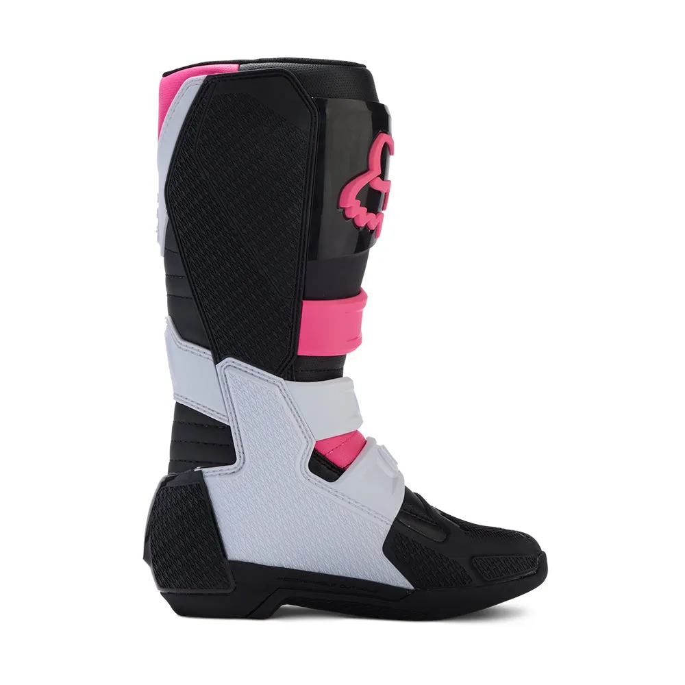 FOX WOMENS COMP BOOTS [BLACK/PINK]