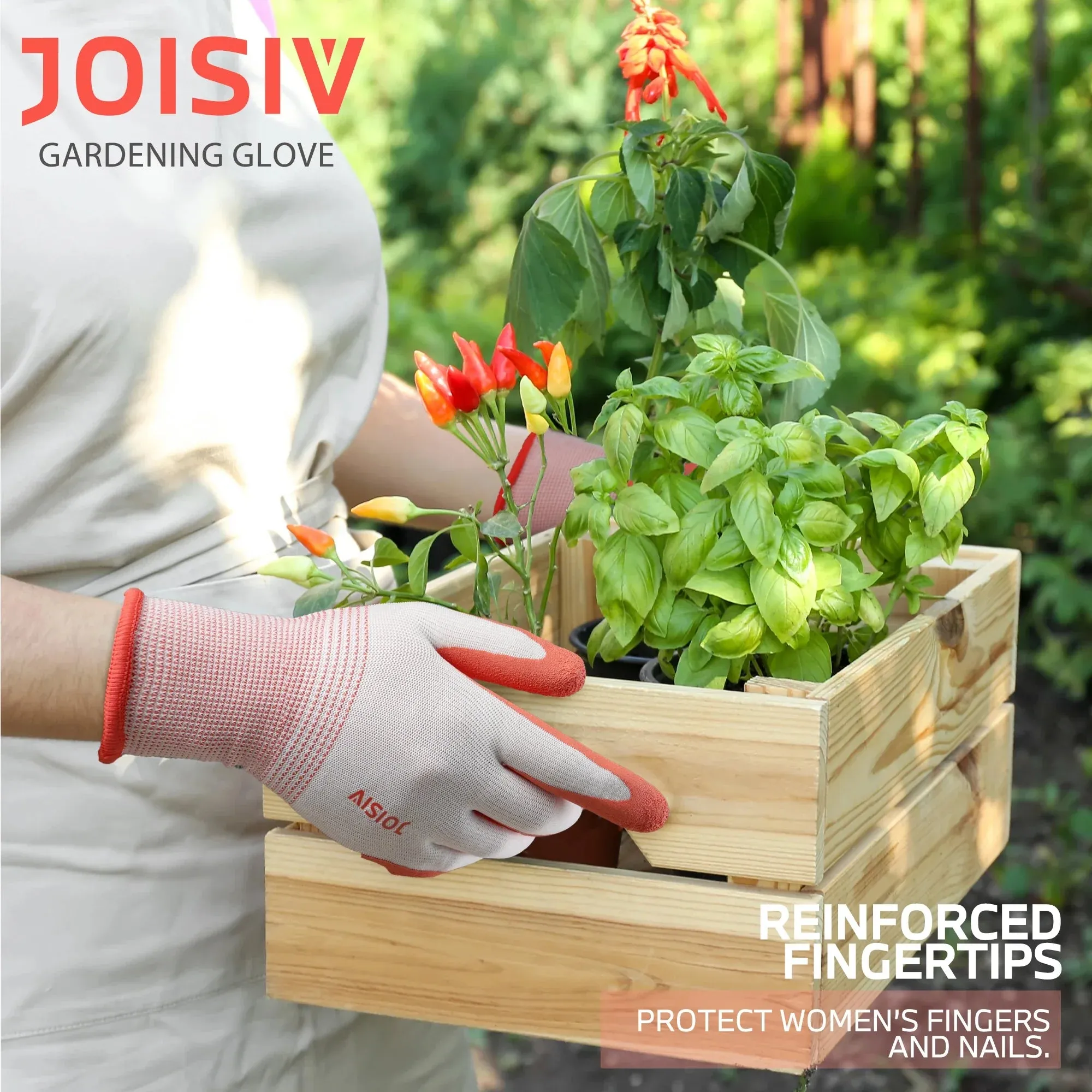 gauze rubber garden gloves