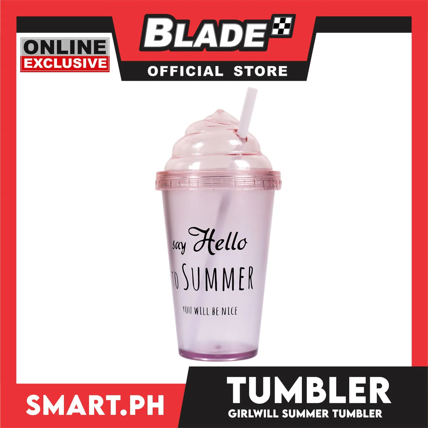 Gifts Tumbler Summer Design With Straw AP1502
