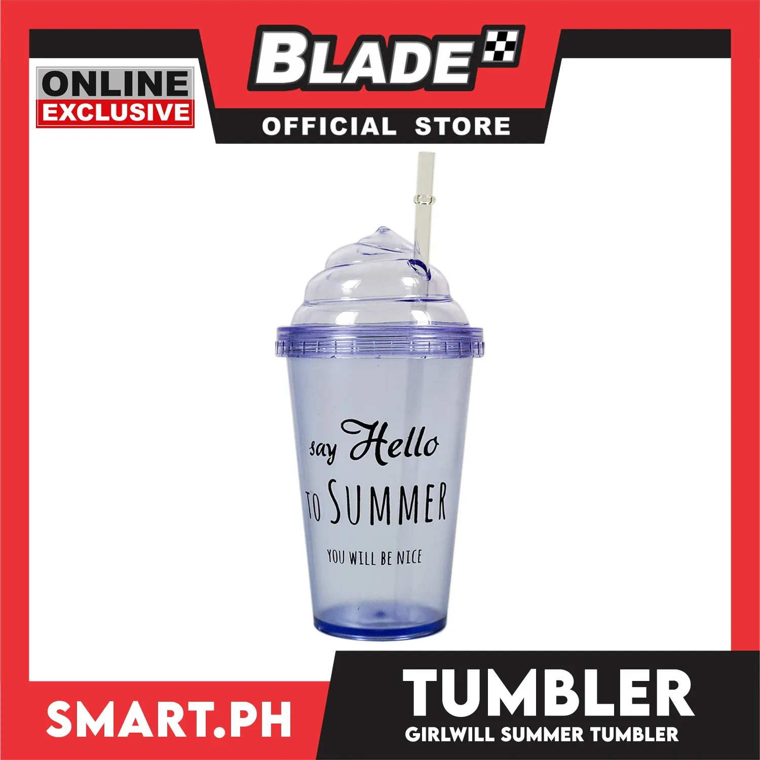 Gifts Tumbler Summer Design With Straw AP1502