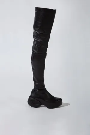 GIVENCHY | G CLOG THIGH BOOTS