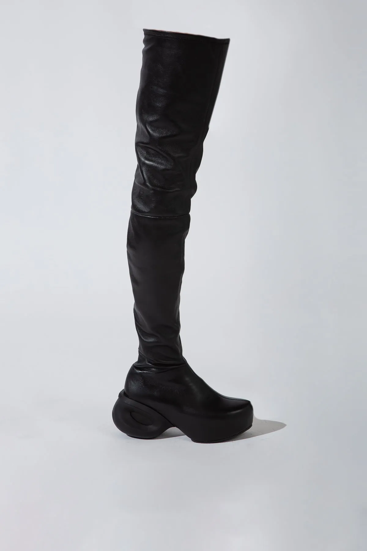 GIVENCHY | G CLOG THIGH BOOTS