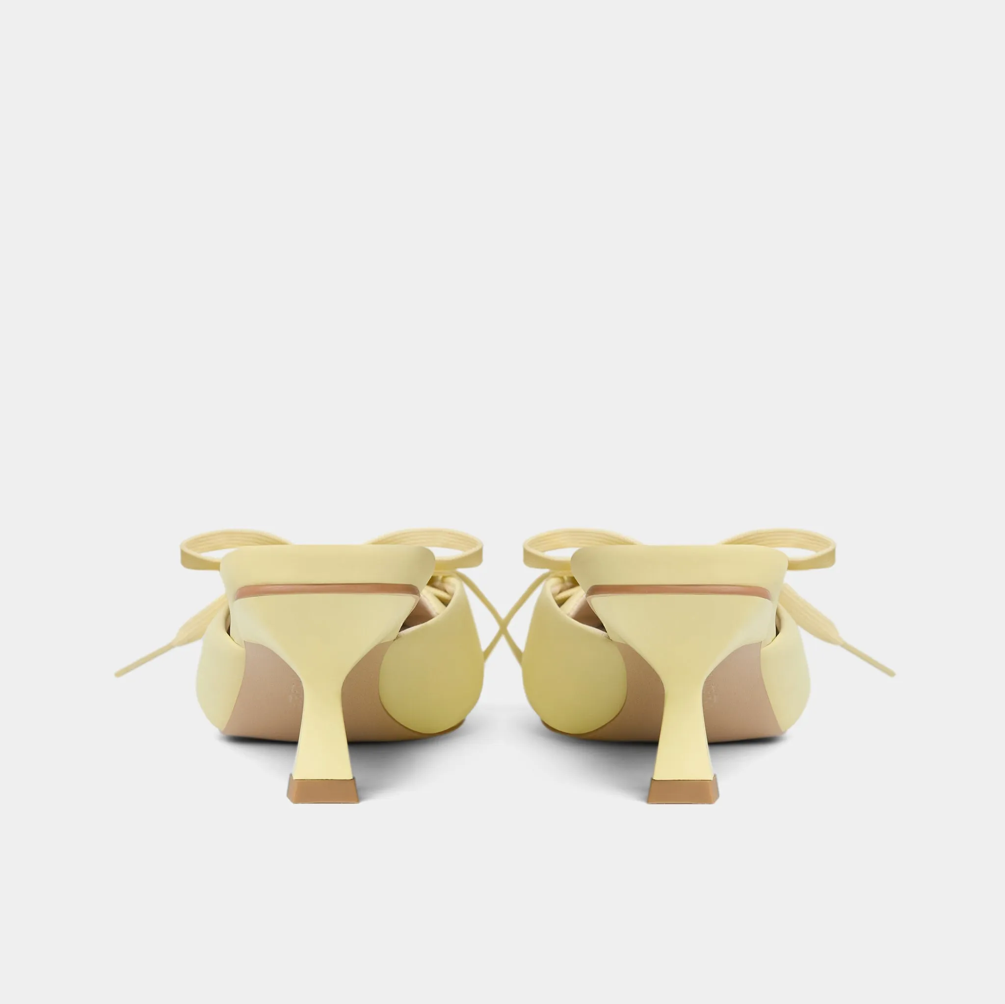 Giày middle 50 mules màu Nâu Chocolate