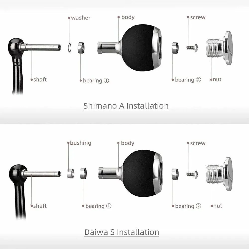 Gomexus EA41 41mm EVA Knob