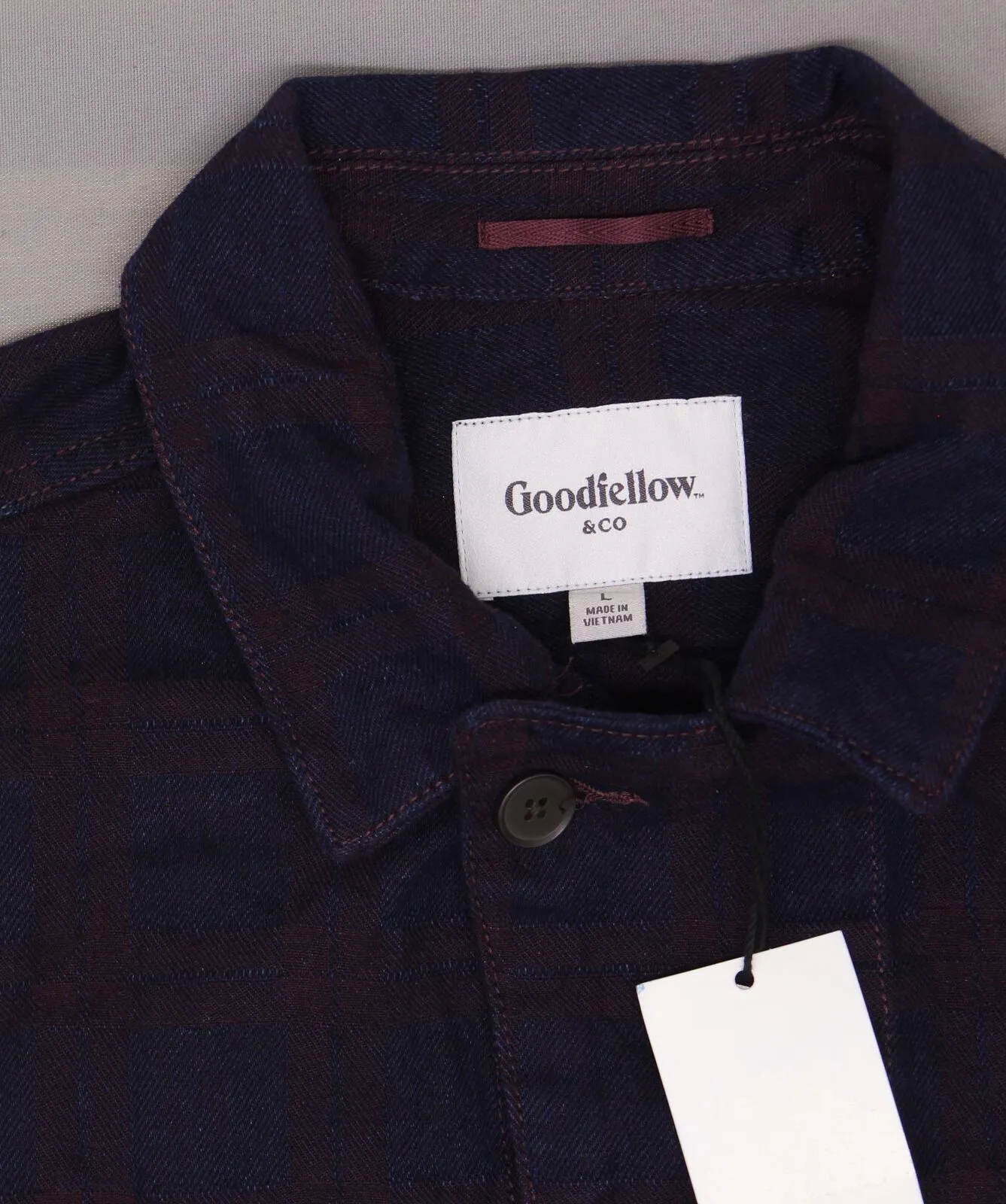 Goodfellow & Co. Men's Standard Fit Canvas Shirt Jacket