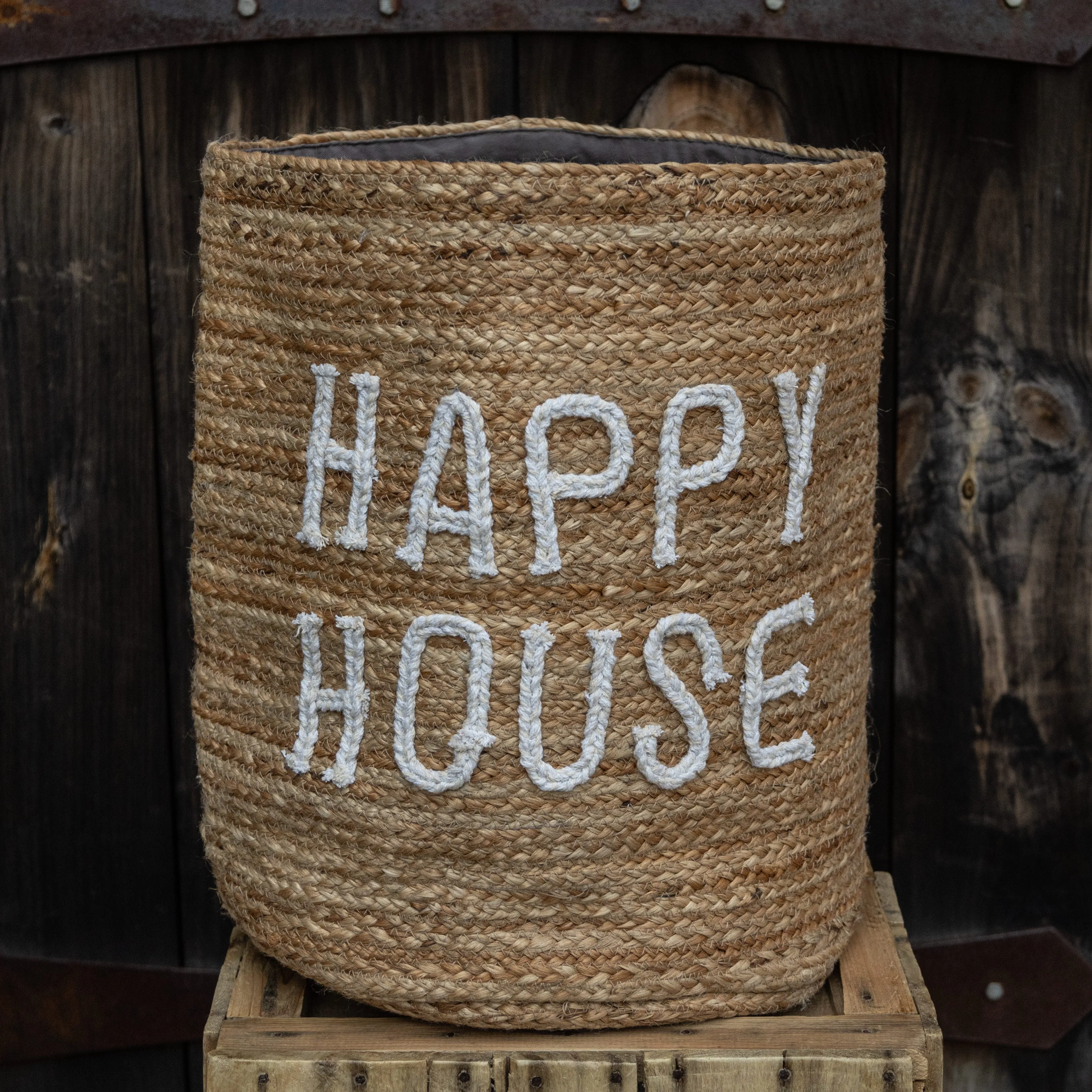 Happy House Basket