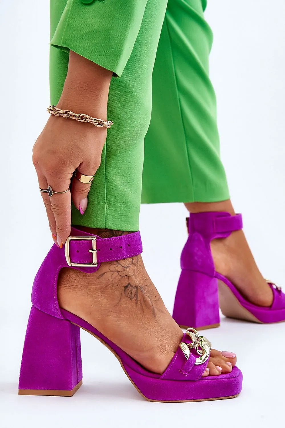 Heel sandals