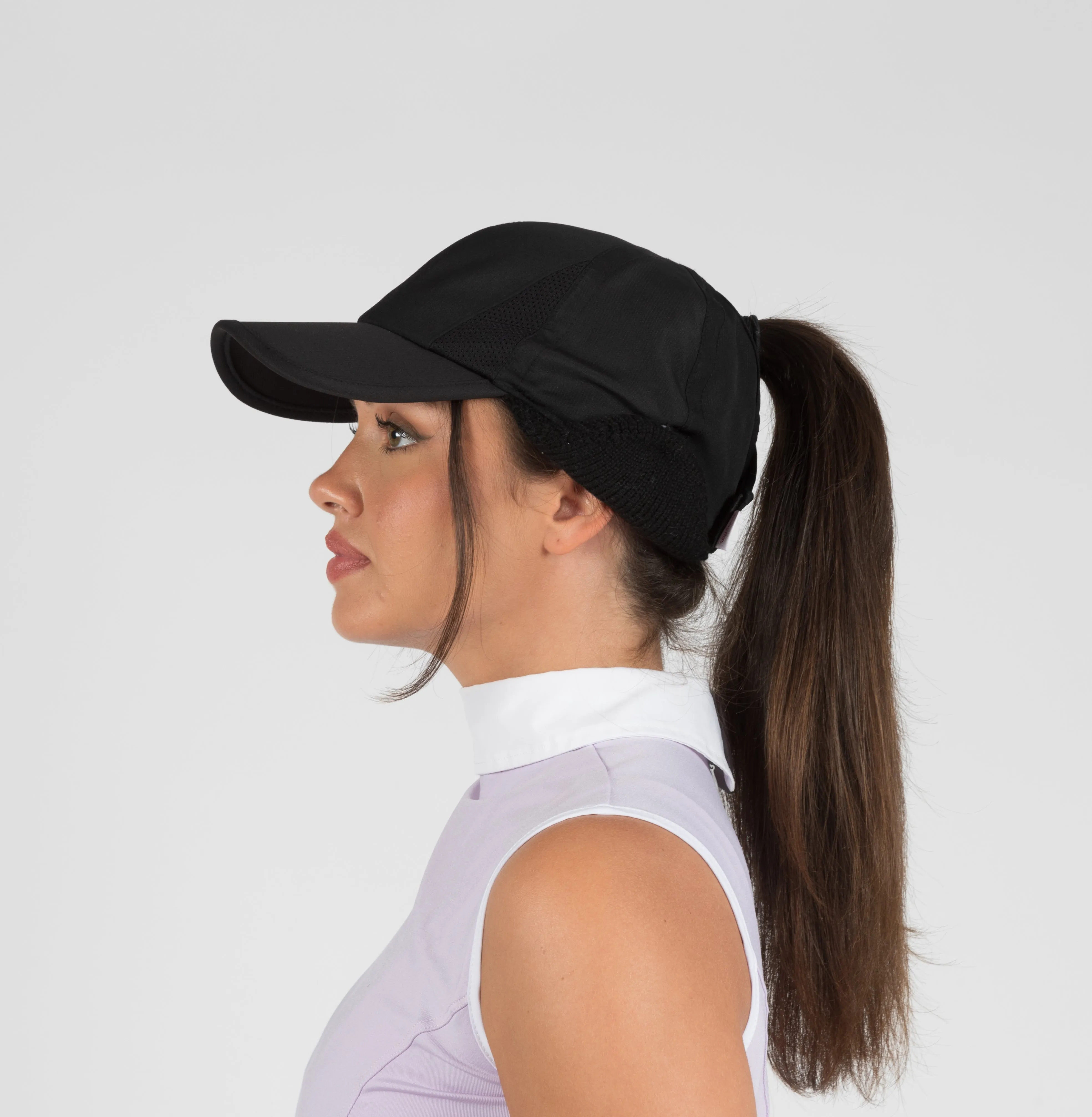 Holly Active Ponyflo® Cap w/ Ear Covers