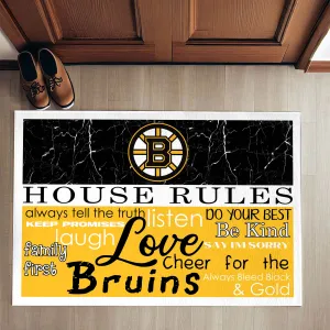 House Rules - Anti Slip Indoor Doormat - BTBR