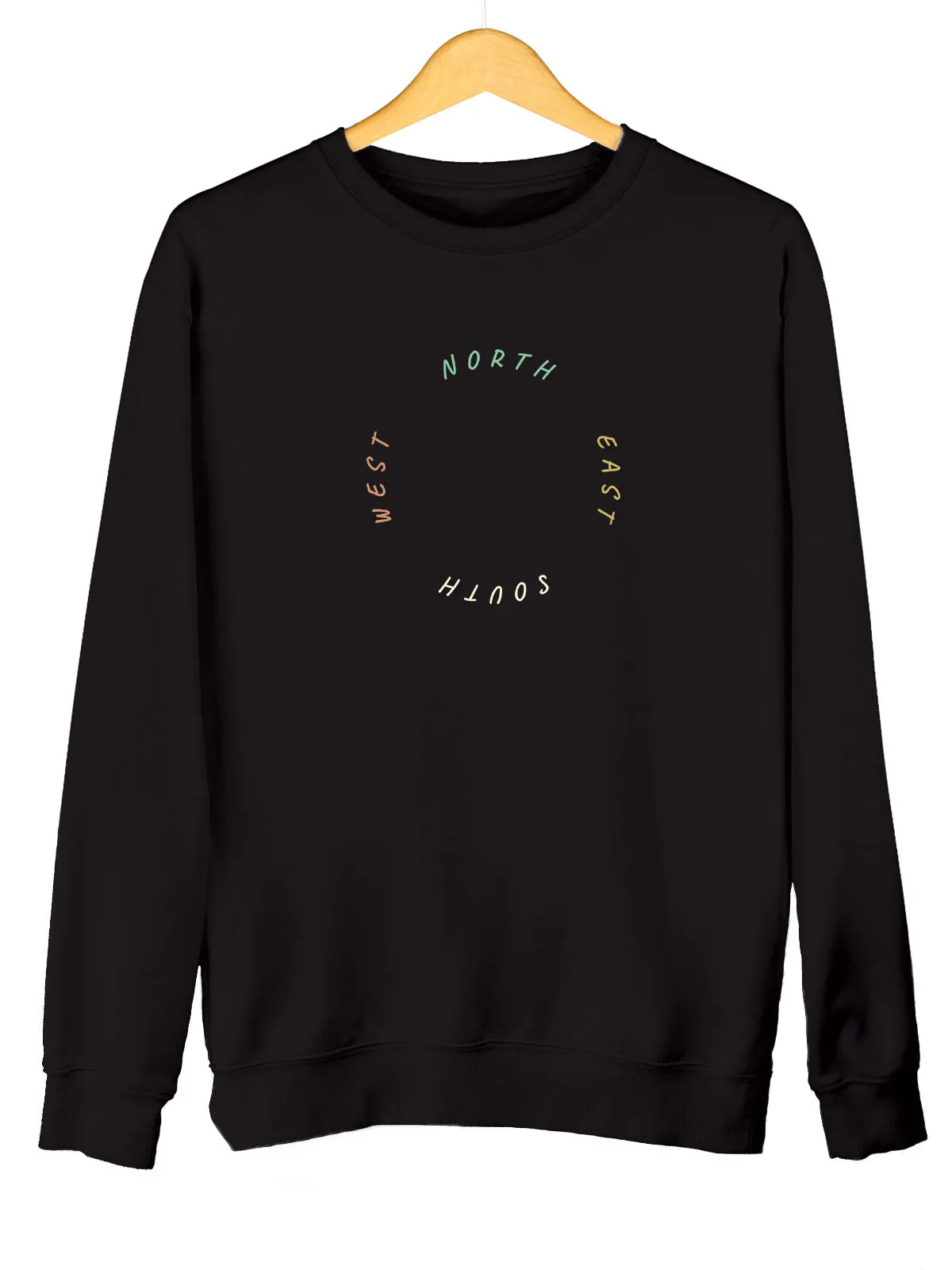 Indian at heart | Back Printed Unisex Sweatshirt