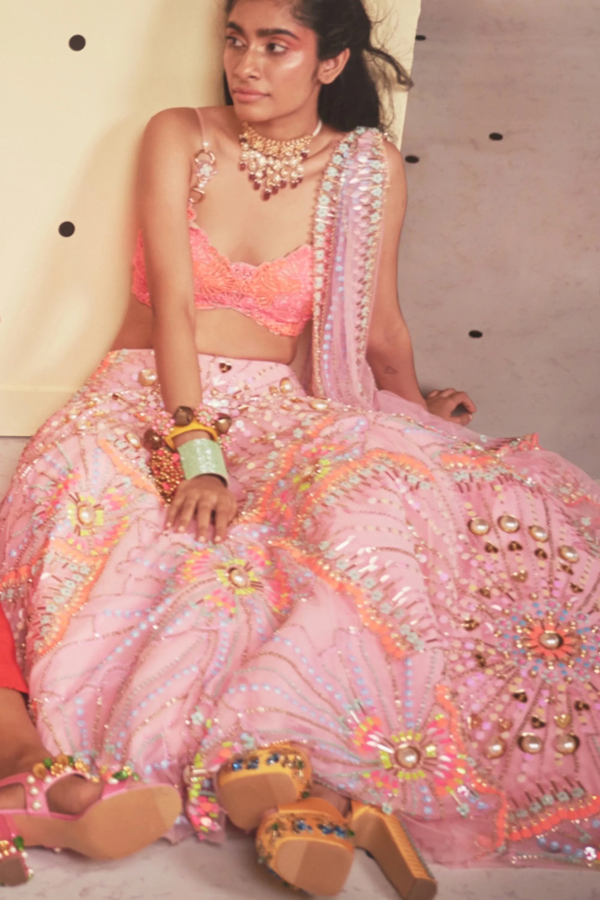 INTO THE LIGHT LEHENGA SET
