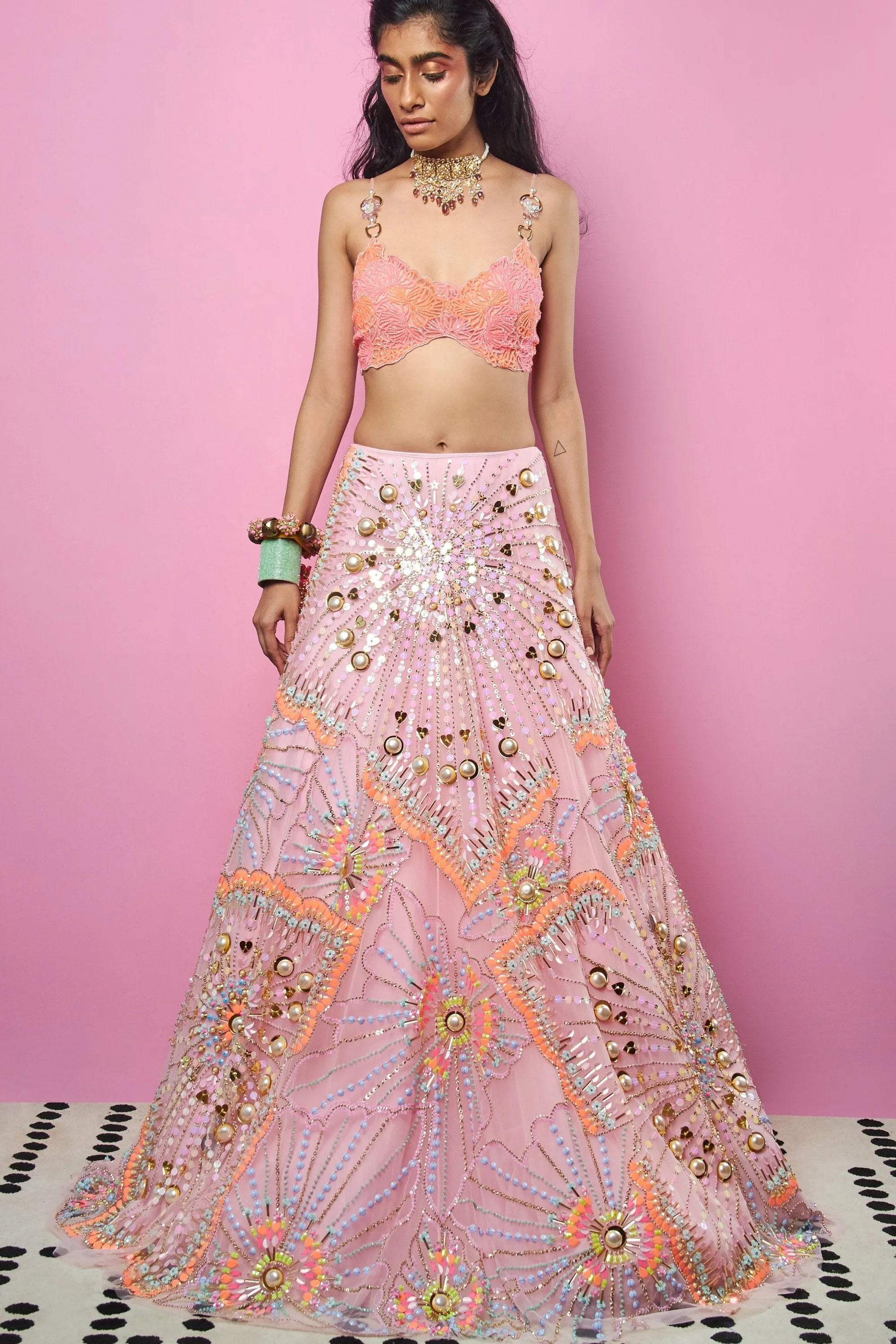 INTO THE LIGHT LEHENGA SET