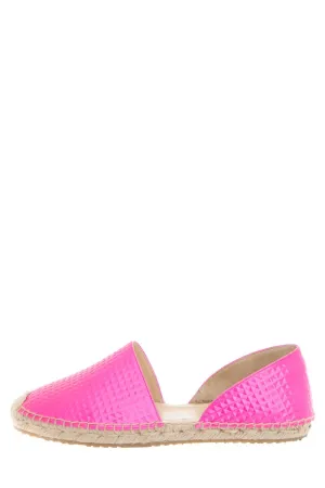 Jimmy Choo Neon Pink Espadrille SZ 36.5
