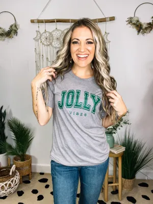Jolly Varsity Outline Graphic Tee
