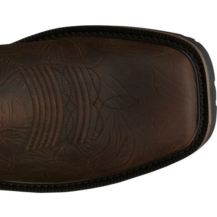 Justin Men's Joist 11" Waterproof Western Work Boot -Brown- SE4944