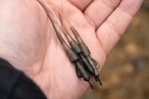 KORDA Dark Matter Leader QC Hybrid Clip Clear 30lb 1m
