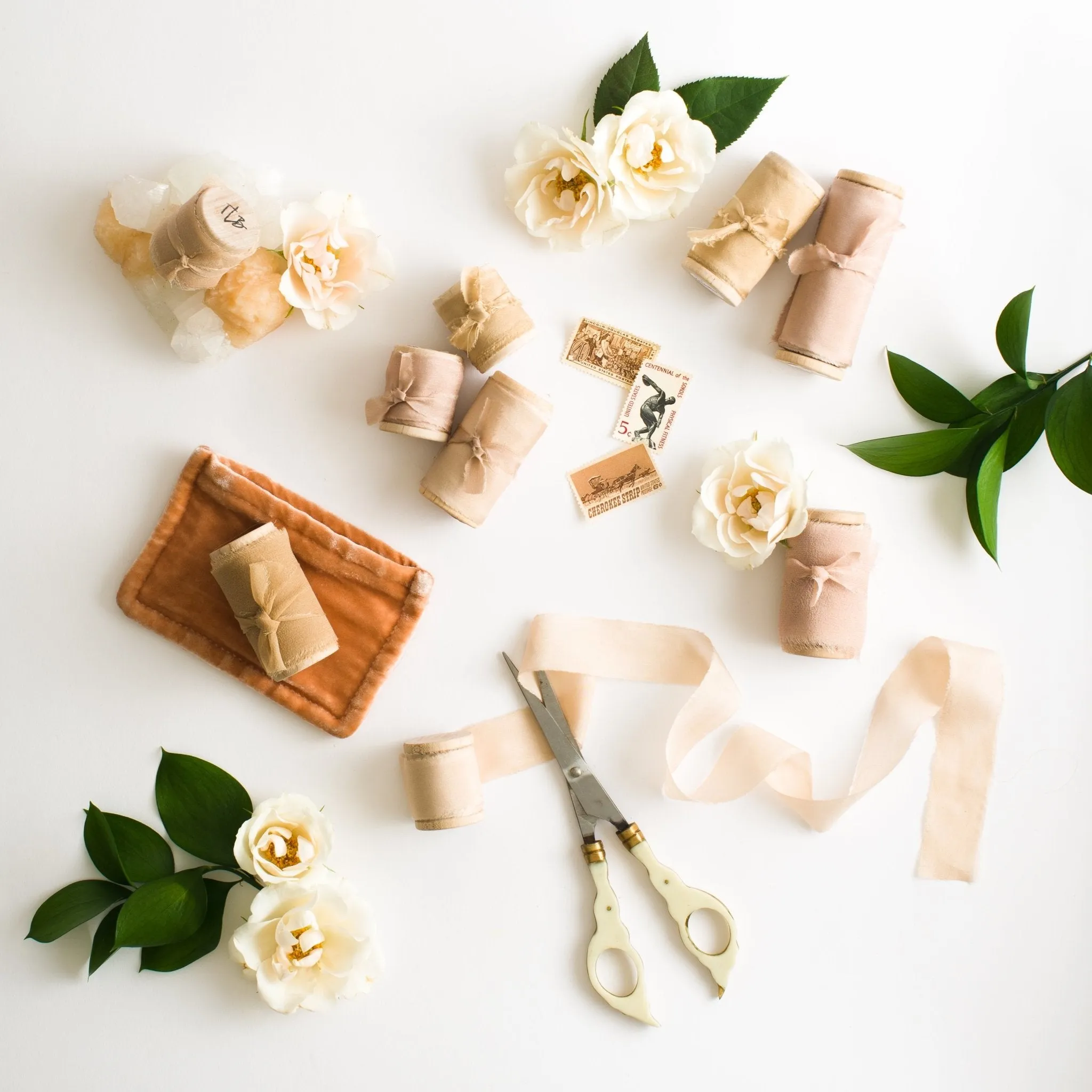 Krysanthie Silk Gauze Ribbon