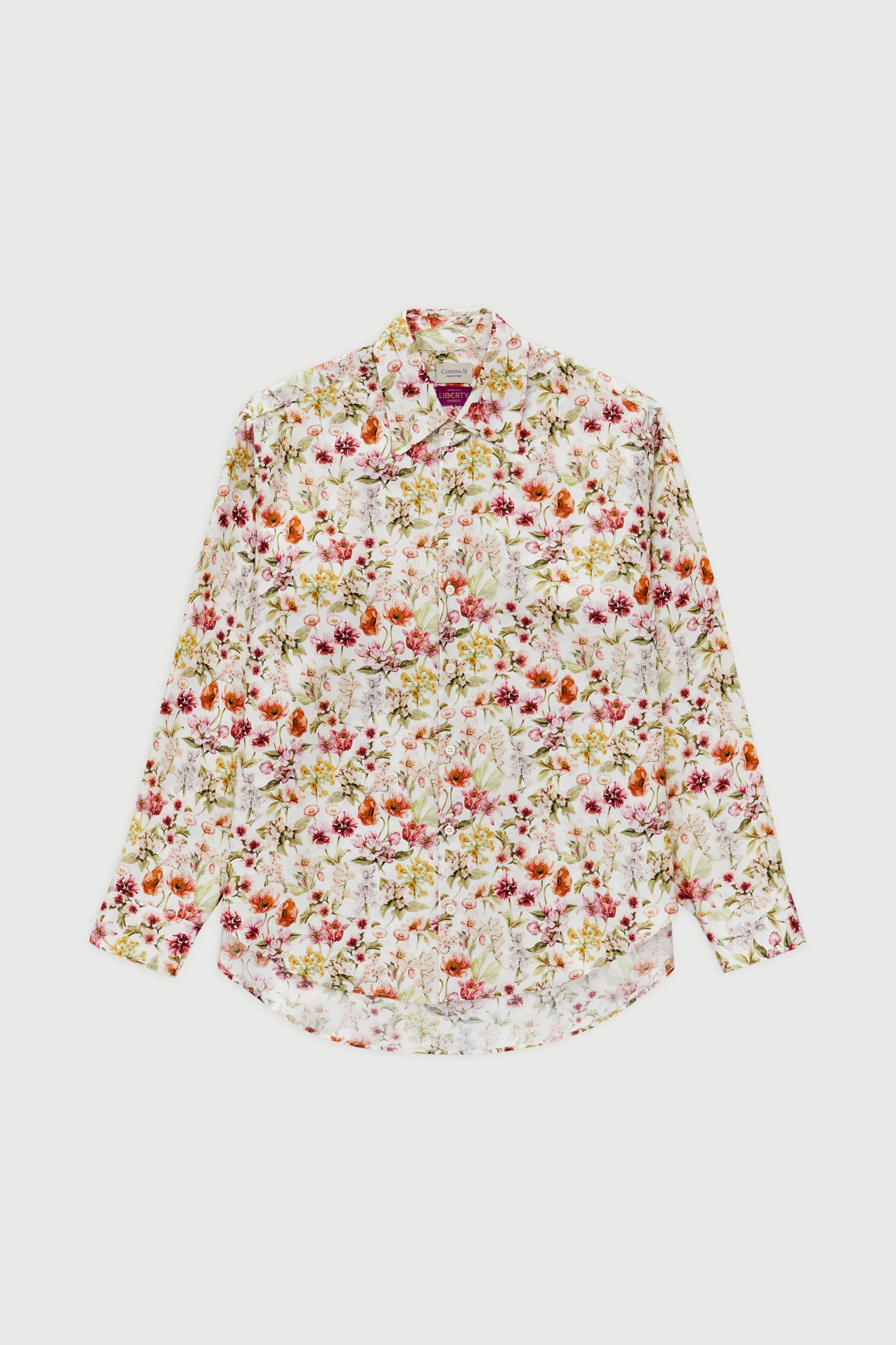 La Shirt Classica, made with Liberty fabric