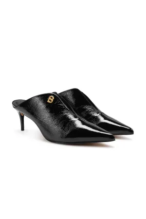 Luna Mules Heels - Black