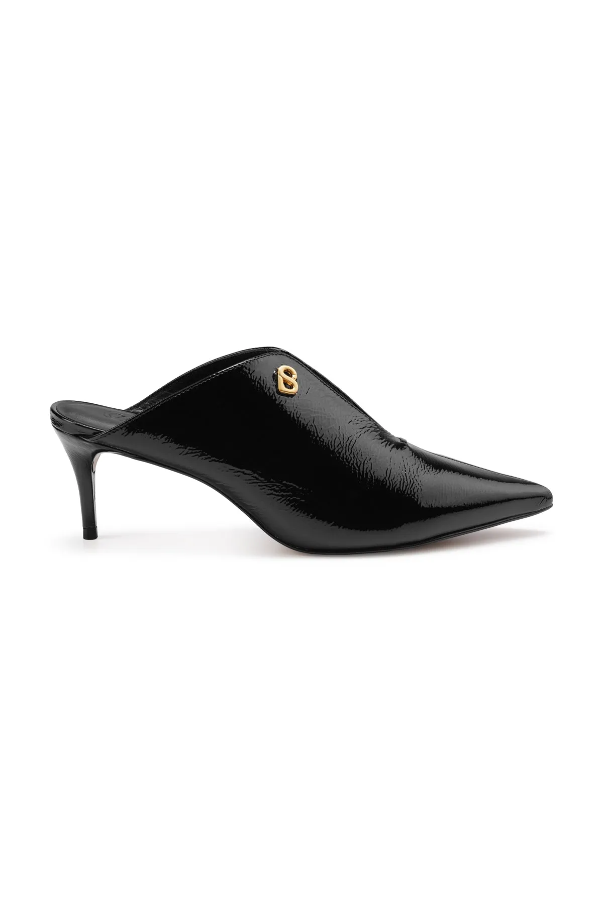 Luna Mules Heels - Black