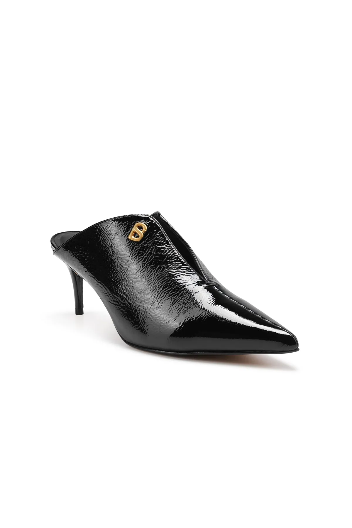 Luna Mules Heels - Black