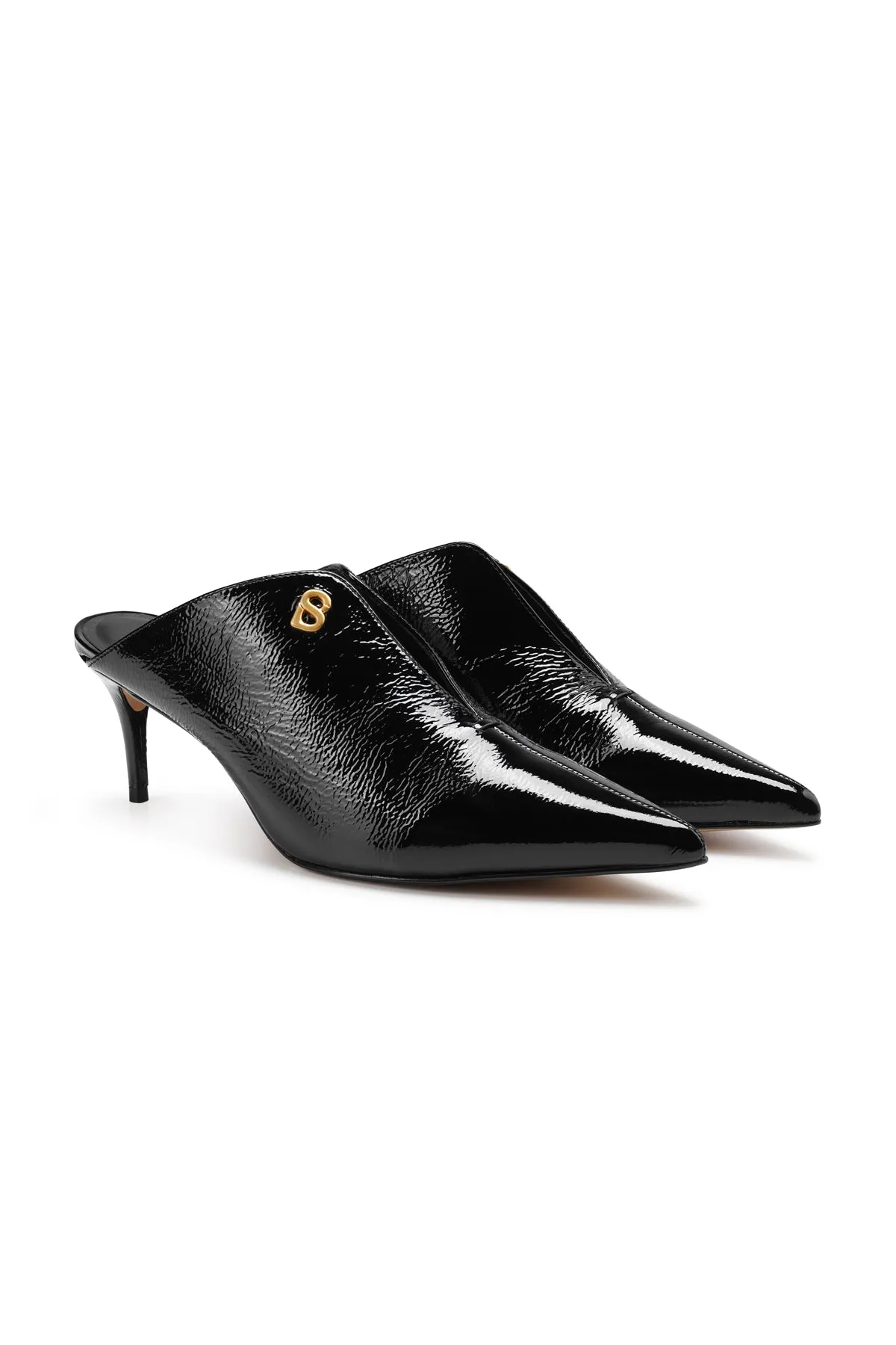 Luna Mules Heels - Black