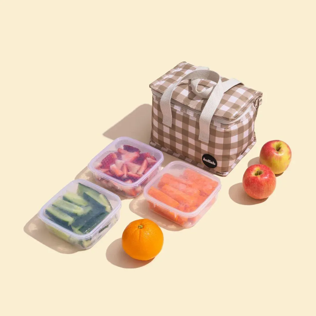 Lunch Box Khaki Black